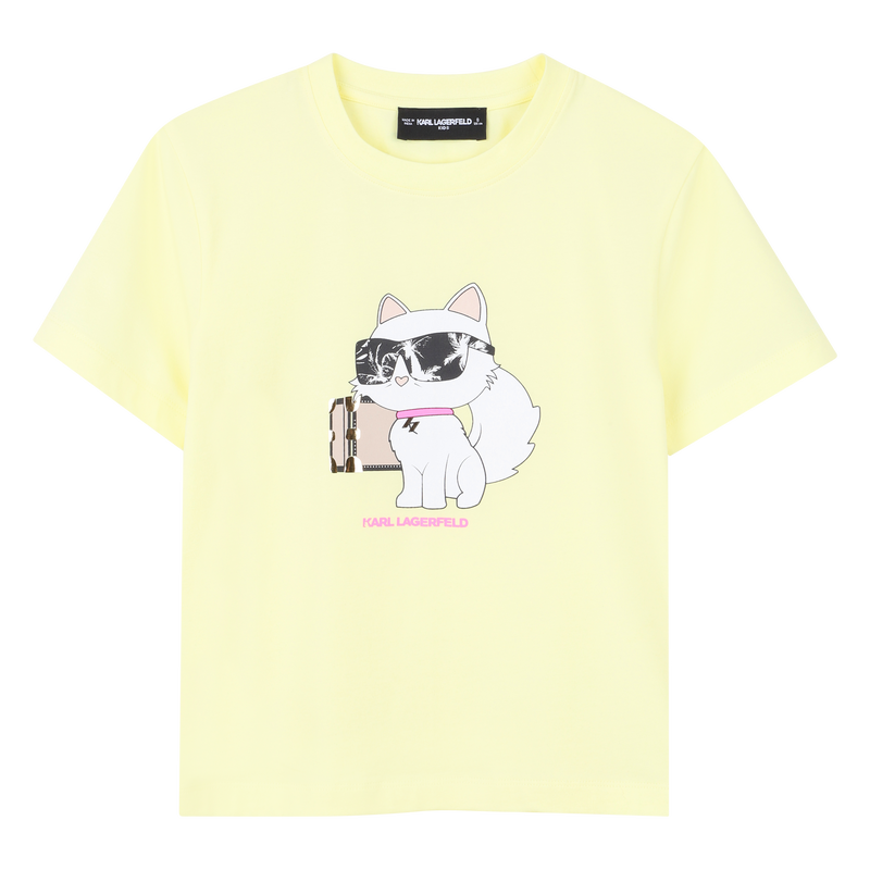 Short-Sleeved T-Shirt KARL LAGERFELD KIDS 
                        GIRL
