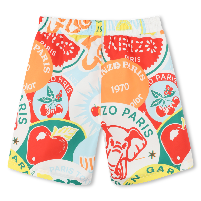 Printed swim shorts KENZO KIDS 
                        BOY