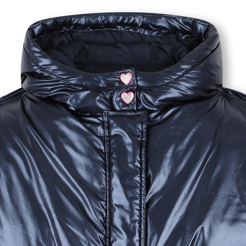 Hooded down jacket BILLIEBLUSH 
                    GIRL