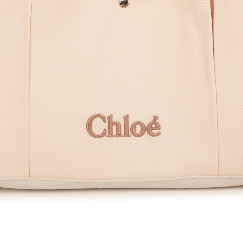 Bi-material diaper bag CHLOE 
                    GIRL