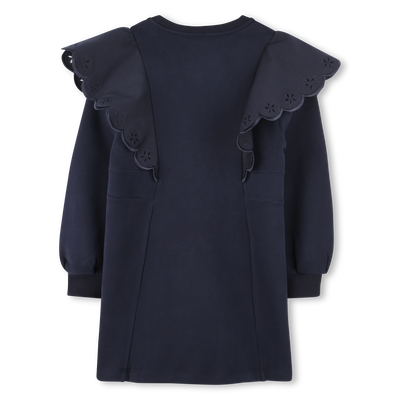 Ruffled Fleece Dress CHLOE GIRL