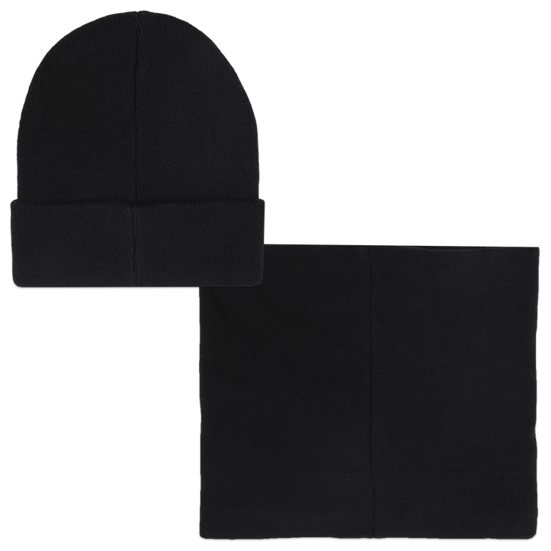 Knitted Hat & Neck Warmer KENZO KIDS 
                    UNISEX