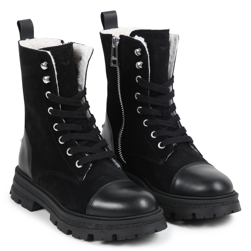 Lace-Up Leather Boots ZADIG & VOLTAIRE 
                    GIRL