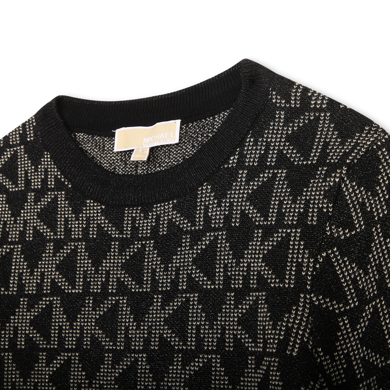 Michael kors logo sweater top