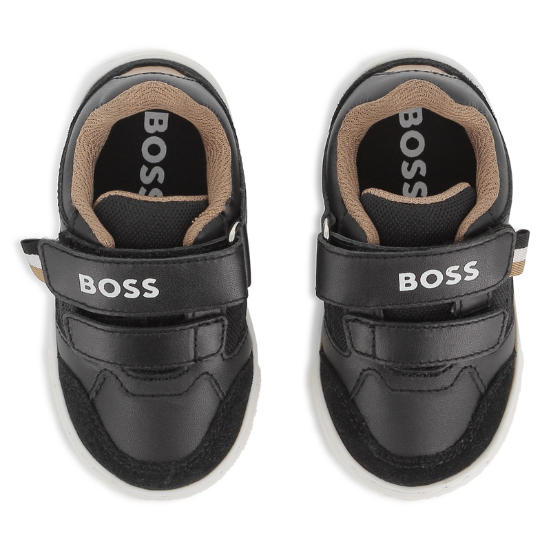 Sneakers with hook-and-loop fastener BOSS 
                    BOY