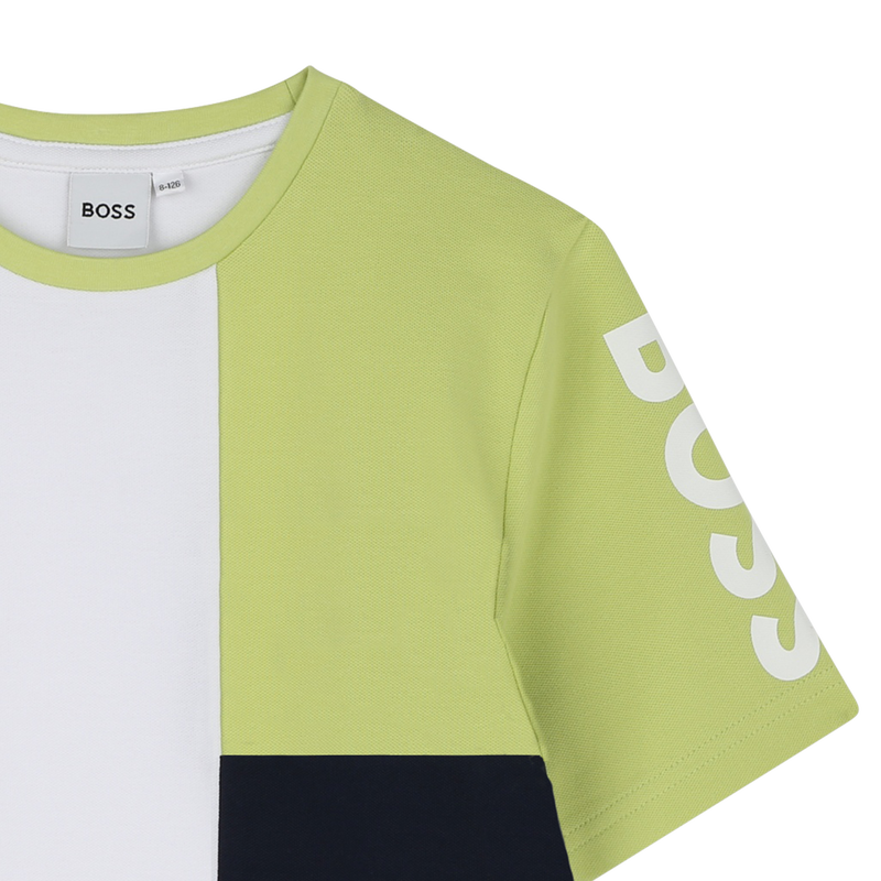 Cotton Piqu&eacute; T-Shirt BOSS 
                        BOY