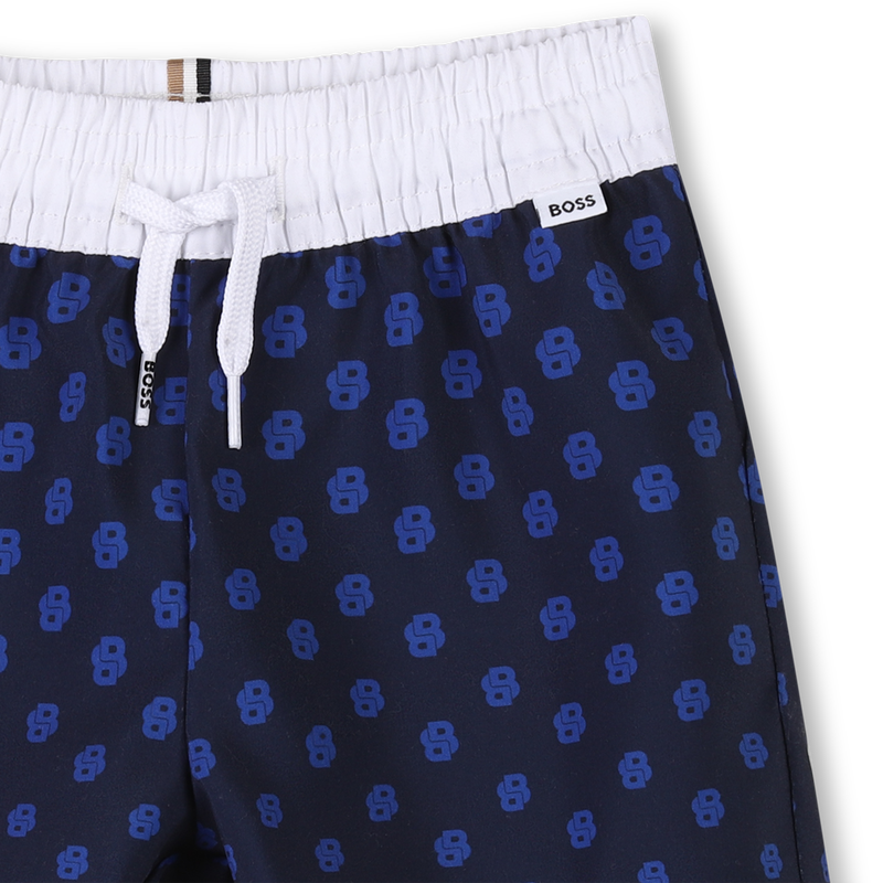 Patterned Swim Shorts BOSS 
                        BOY