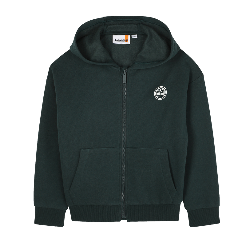 Hooded jogging cardigan TIMBERLAND 
                    BOY