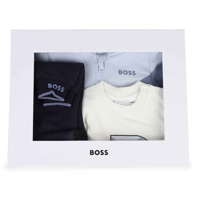 Cotton Ensemble Gift Set BOSS 
                        BOY
