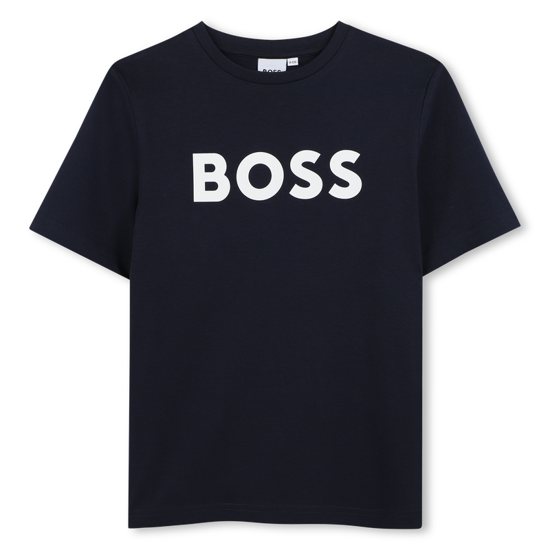 BOSS Short sleeved cotton T shirt