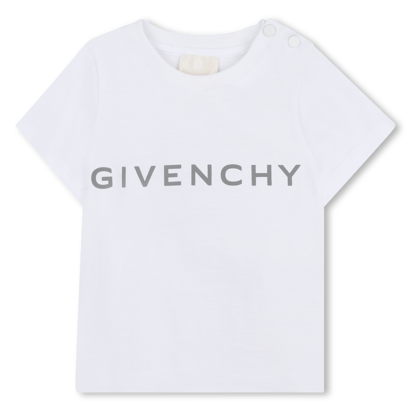 【GIVENCHY】Logo Classic Fit Short Sleeve T-Shirt/送料込み GIVENCHY Short-sleeved T-shirt for BOY | Kids around