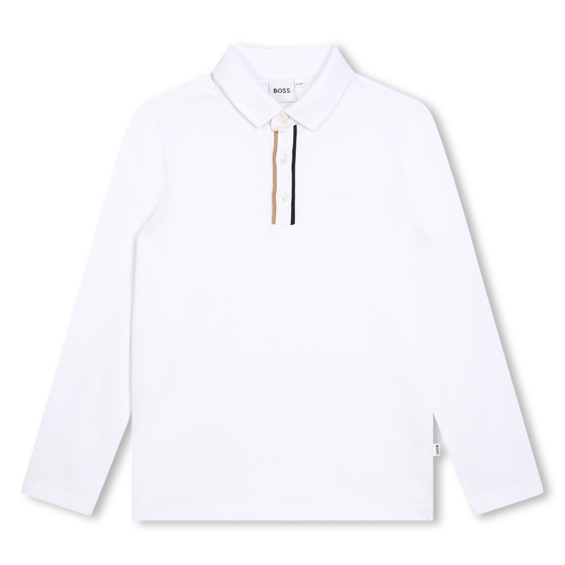 Long-Sleeved Polo BOSS 
                    BOY