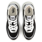 Lace-up sneakers with badge KARL LAGERFELD KIDS 
                    GIRL