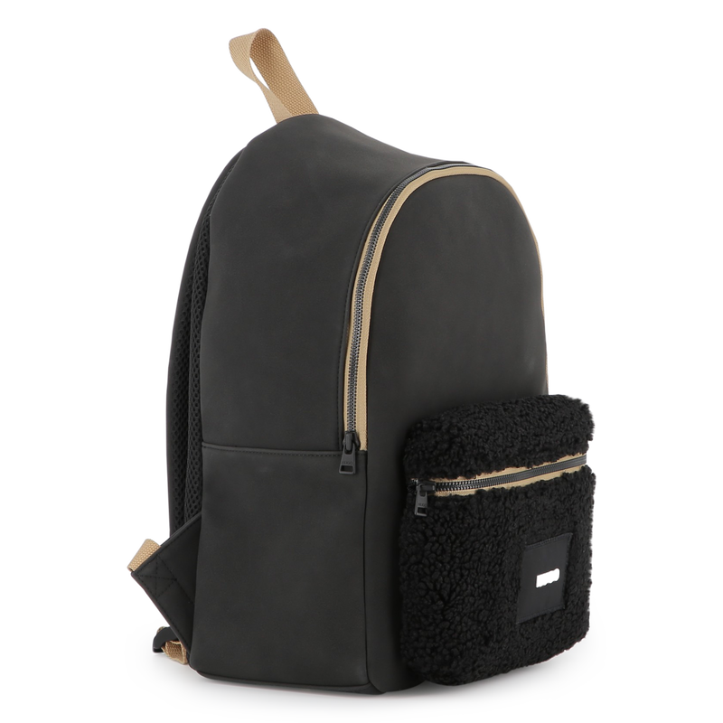 Coated textile backpack HUGO 
                        BOY