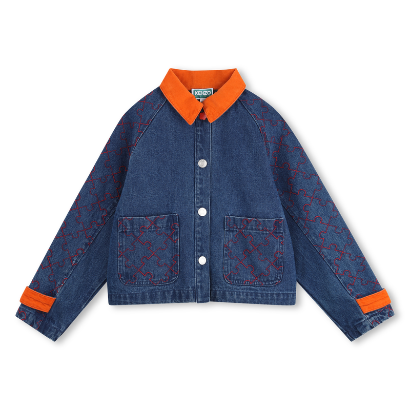 Denim jacket KENZO KIDS 
                        GIRL