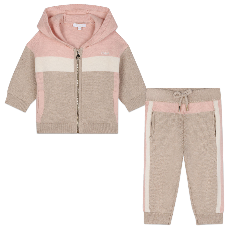 Tricolored Knitted Set CHLOE 
                    GIRL