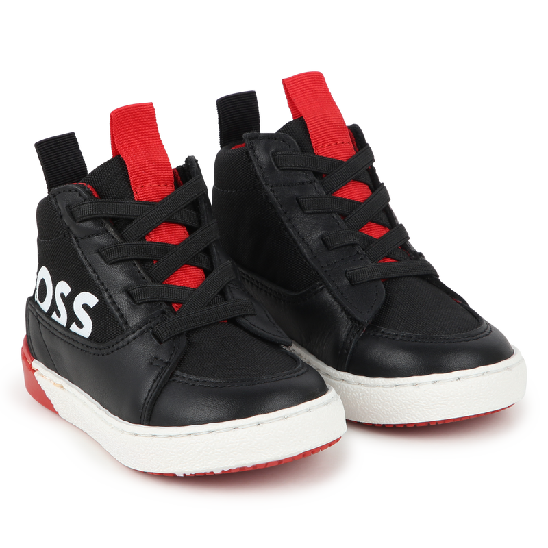 Velcro Lace-Up Sneakers BOSS 
                    BOY
