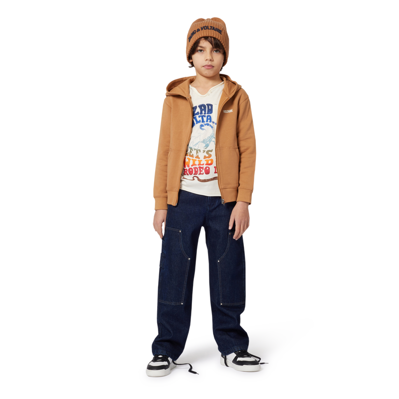 Wide jeans with topstitching ZADIG & VOLTAIRE 
                    BOY