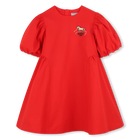 Balloon Sleeve Dress KENZO KIDS 
                    GIRL