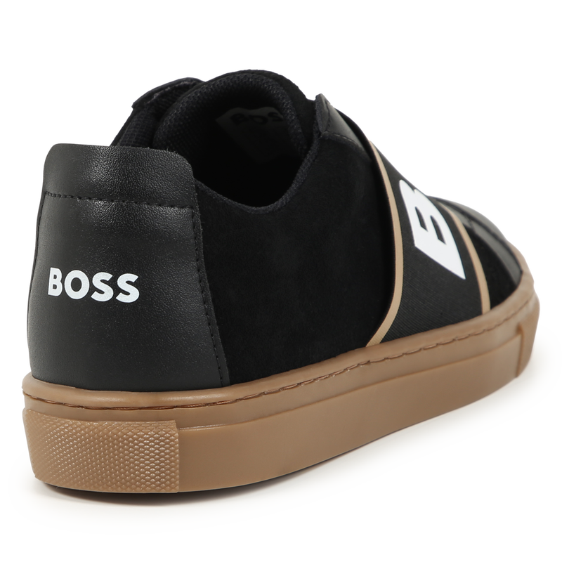 Leather Slip-On Sneakers BOSS 
                    BOY