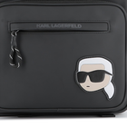 Rubber-effect coated textile backpack KARL LAGERFELD KIDS 
                    BOY