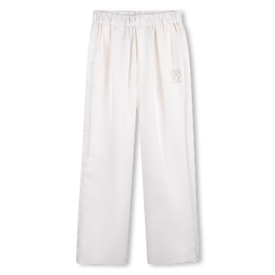 Satin Lounge Pants KARL LAGERFELD KIDS GIRL