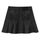 Denim skirt MARC JACOBS 
                    GIRL