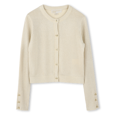 Knitted party cardigan MICHAEL KORS GIRL