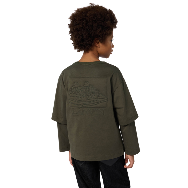 Double-sleeved T-shirt LANVIN 
                    BOY