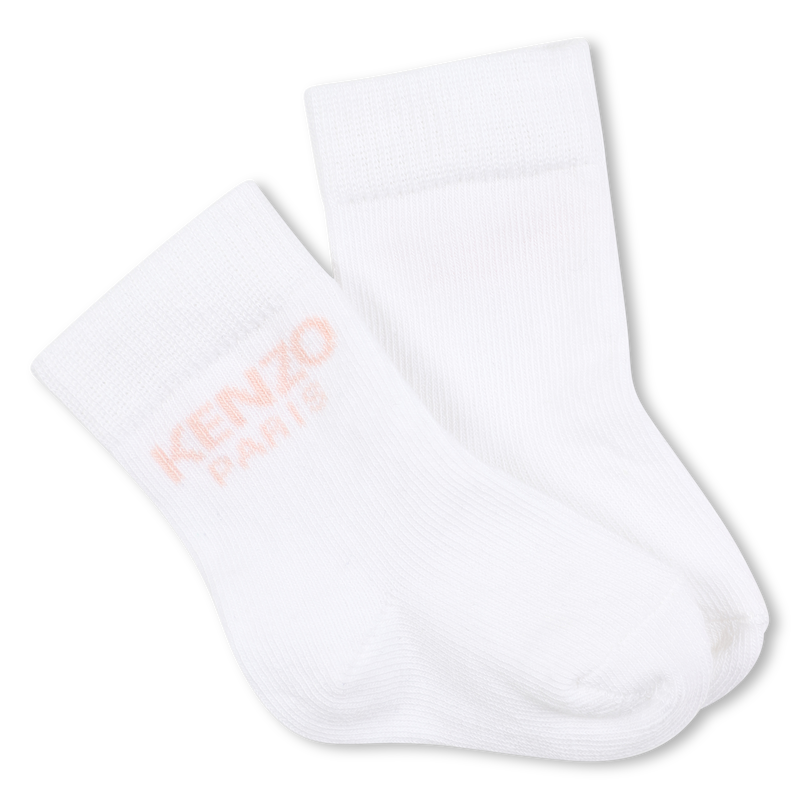 Set of 2 pairs of knitted socks KENZO KIDS 
                    UNISEX