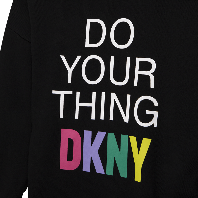 DKNY Jersey sweatshirt dress