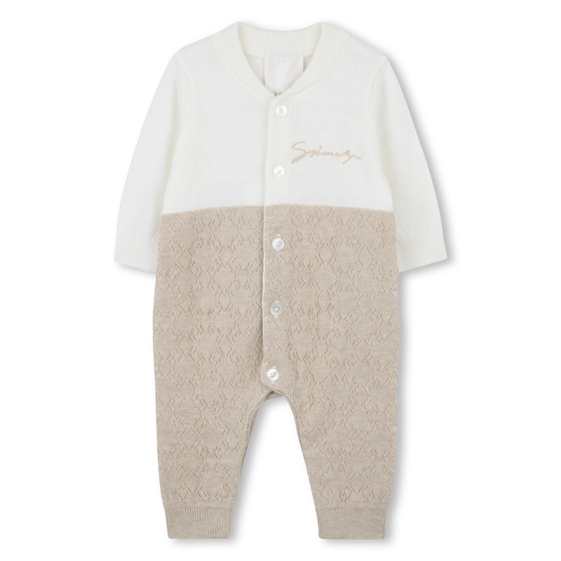 Two-tone knit jumpsuit GIVENCHY 
                    UNISEX