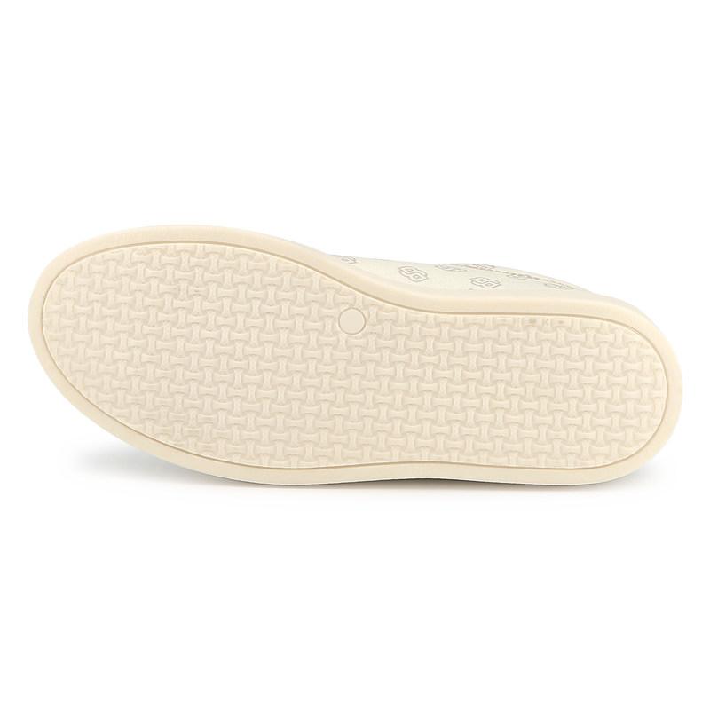 Lace-Up Canvas Sneakers BOSS 
                        GIRL