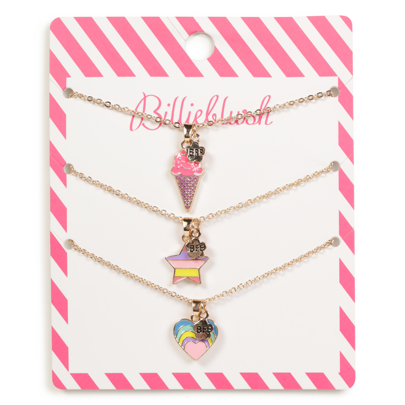 Friendship Necklaces (Pack Of 3) BILLIEBLUSH 
                        GIRL