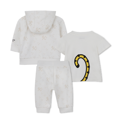 Pants, cardigan, and t-shirt set KENZO KIDS UNISEX