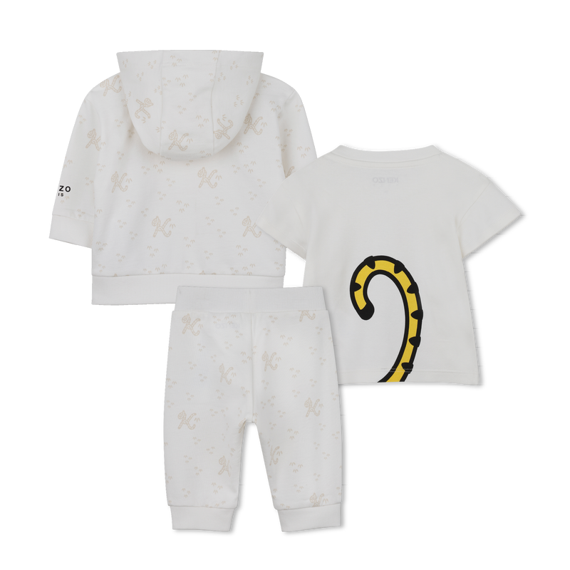 Pants, cardigan, and t-shirt set KENZO KIDS 
                        UNISEX