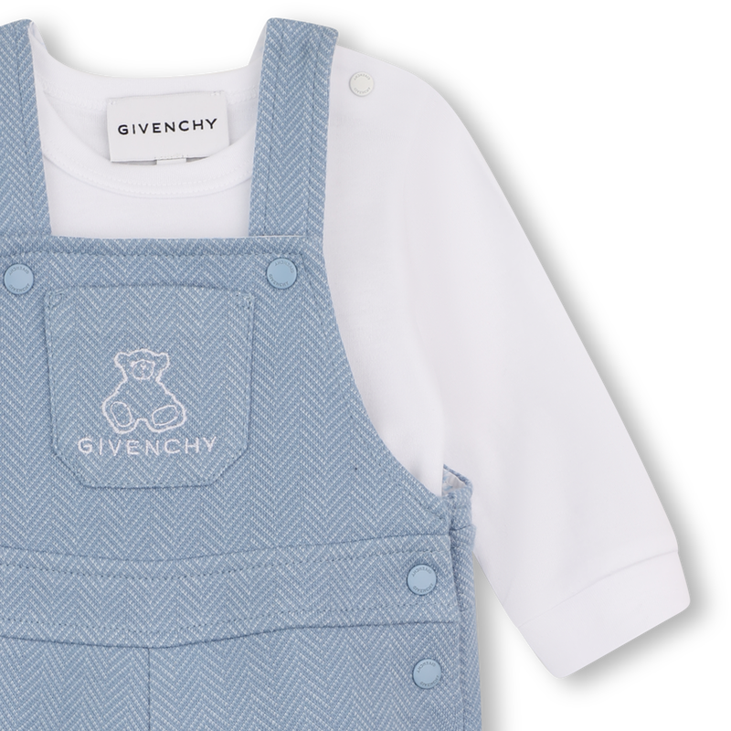 Dungaree and t-shirt set GIVENCHY 
                        BOY