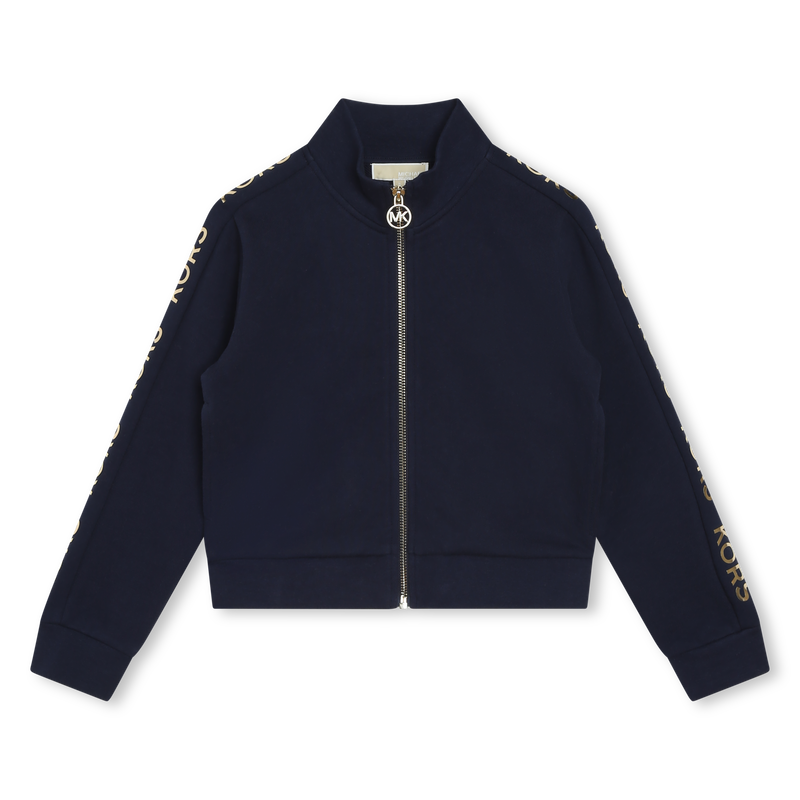 Fleece Tracksuit Top MICHAEL KORS 
                    GIRL