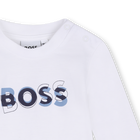 Pants, cardigan, and t-shirt set BOSS 
                    BOY