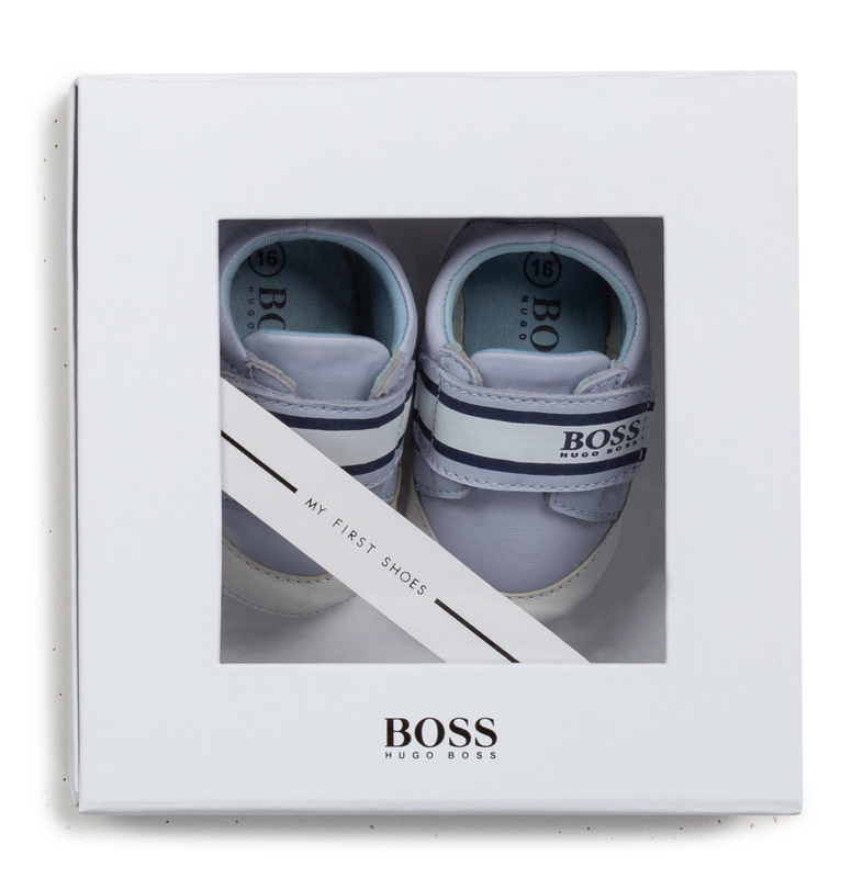 BOSS Baby shoes with hook and loop fastening