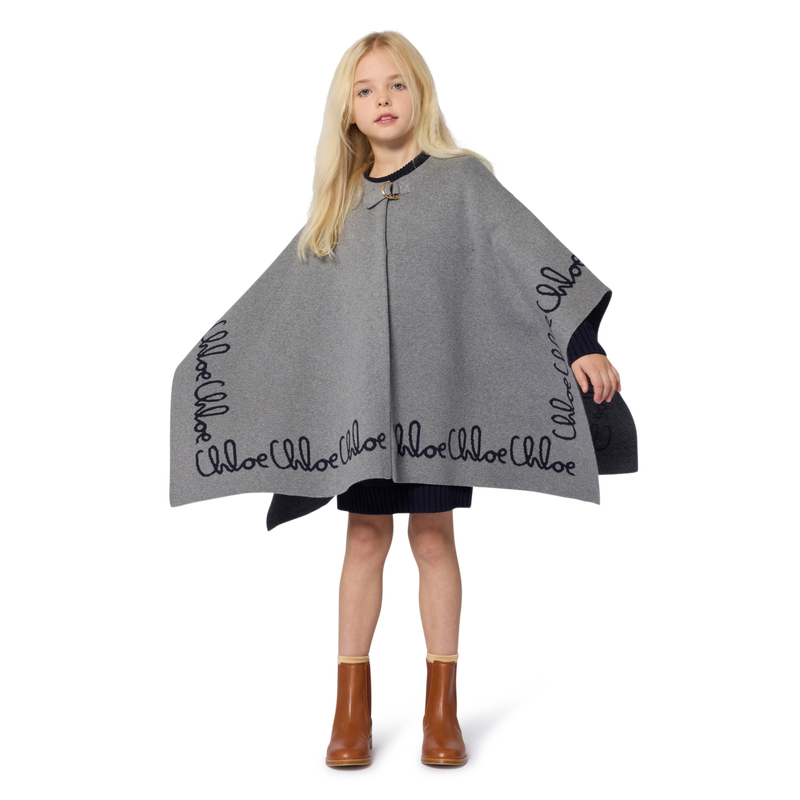 Knit cape dress CHLOE 
                        GIRL