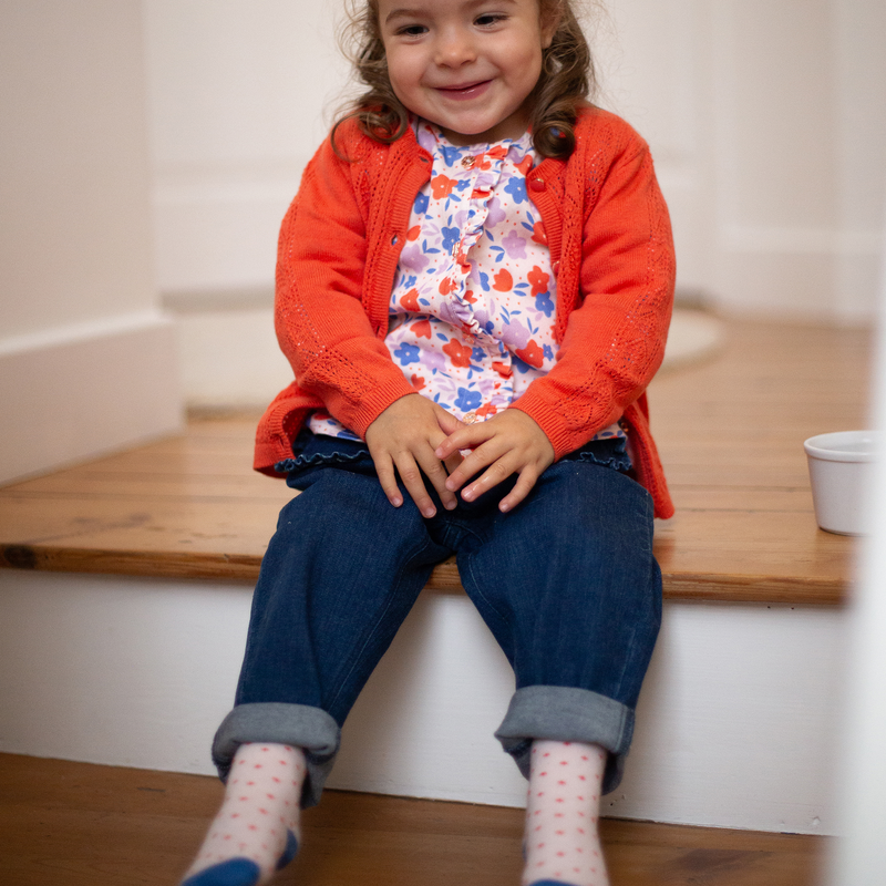 Long Patterned Socks CARREMENT BEAU 
                        GIRL