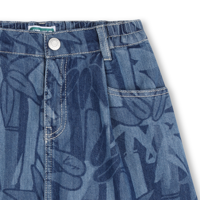 Denim Shorts KENZO KIDS 
                        GIRL