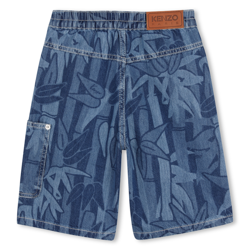 DENIM BERMUDA SHORTS KENZO KIDS 
                        BOY