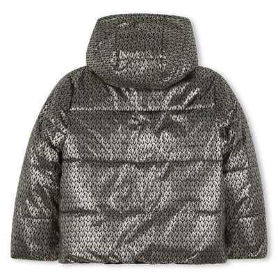 Reversible hooded puffer jacket MICHAEL KORS GIRL