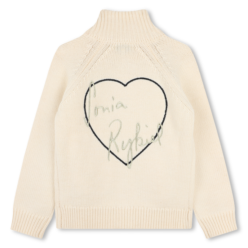 Tricot Zipped Sweater SONIA RYKIEL 
                    GIRL