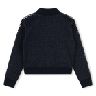 Glittery Fleece Cardigan MICHAEL KORS 
                    GIRL