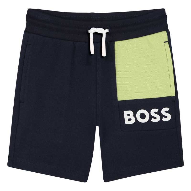 Lined Cotton Shorts BOSS 
                        BOY