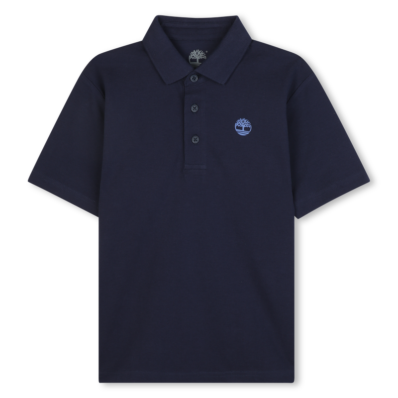 Short-sleeved cotton polo shirt TIMBERLAND 
                        BOY