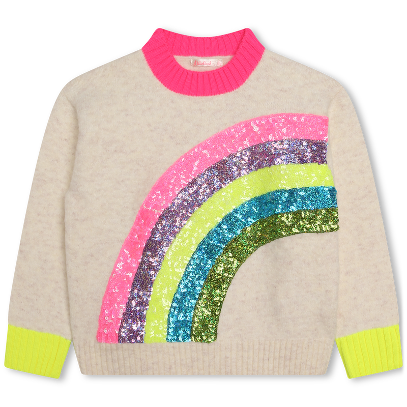 Knit rainbow pullover BILLIEBLUSH 
                    GIRL